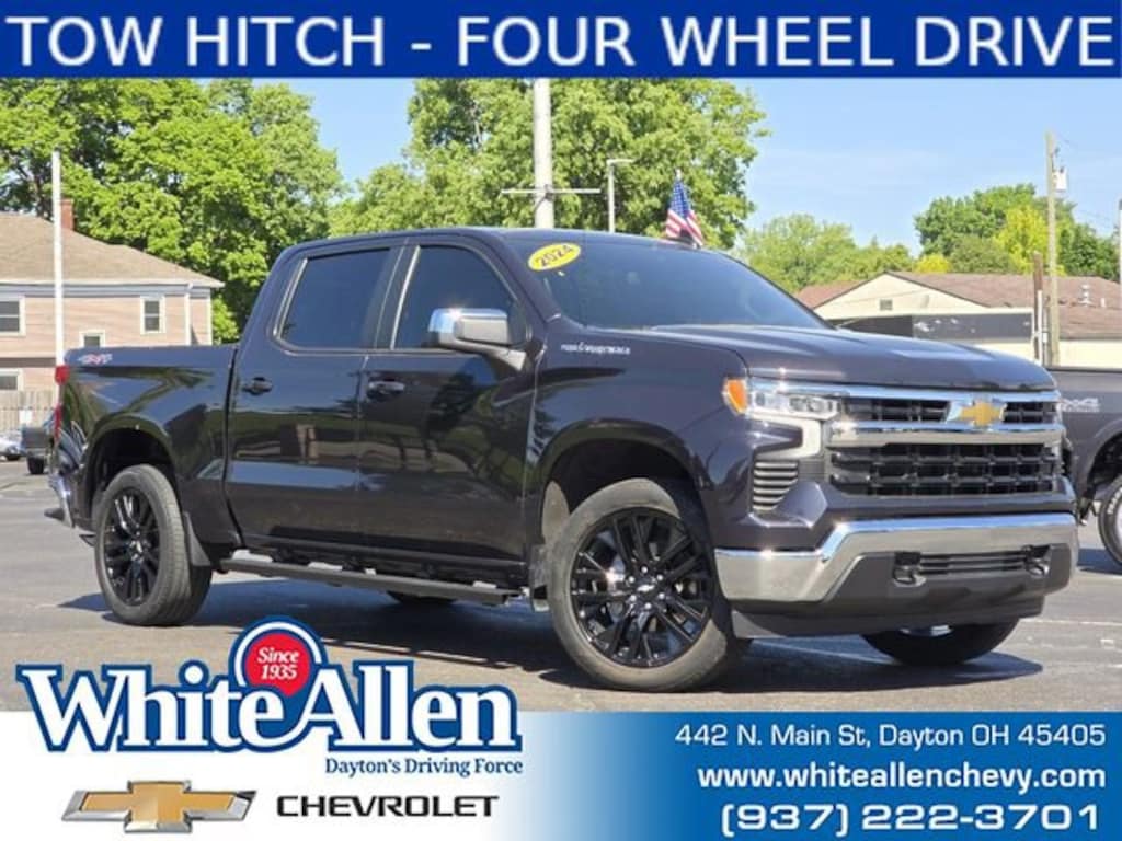Used 2024 Chevrolet Silverado 1500 LT Crew Cab Pickup