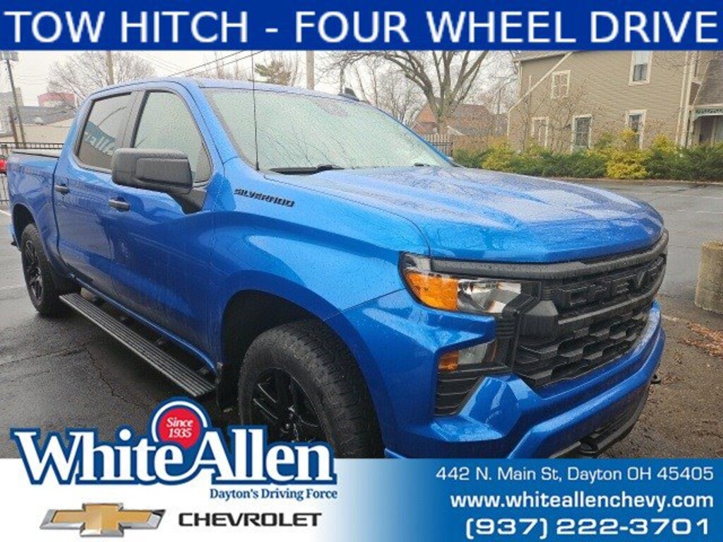 Used 2023 Chevrolet Silverado 1500 Custom Truck Crew Cab