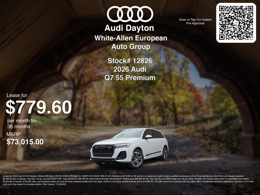 New 2026 Audi Q7 55 Premium SUV
