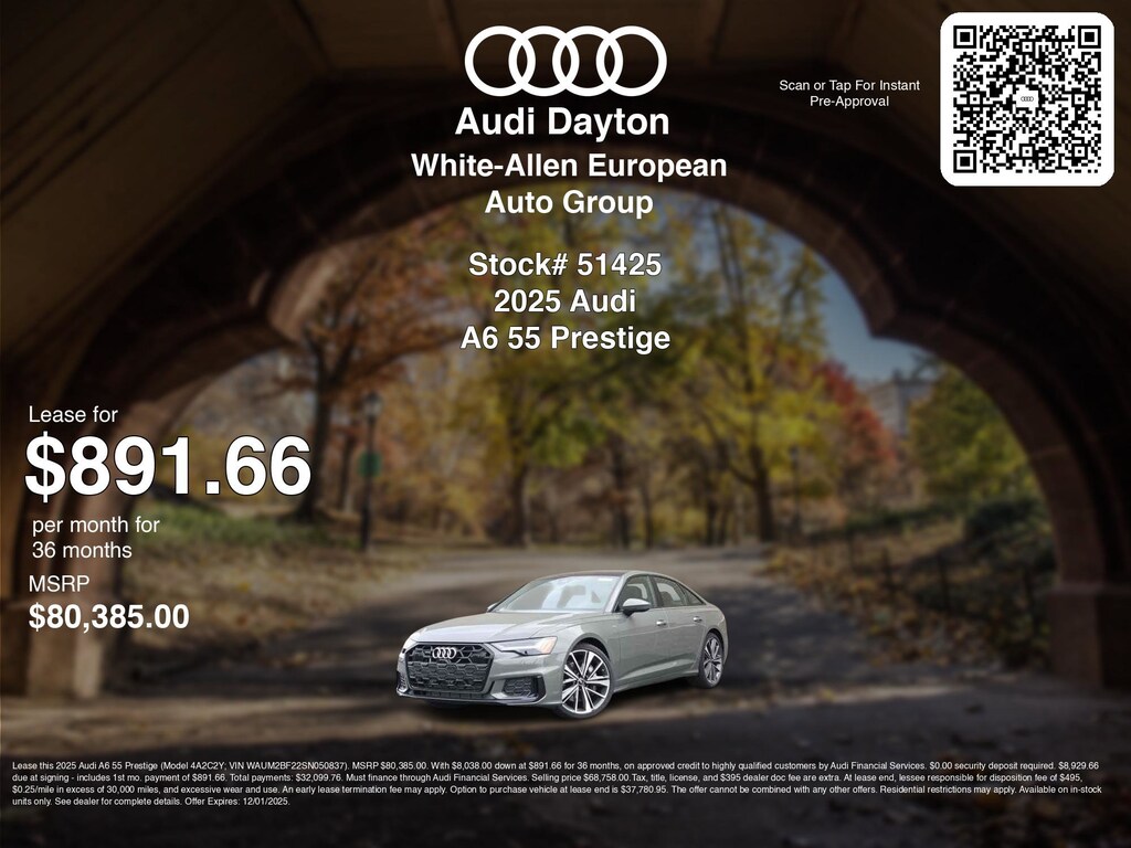 New 2025 Audi A6 55 Premium Sedan