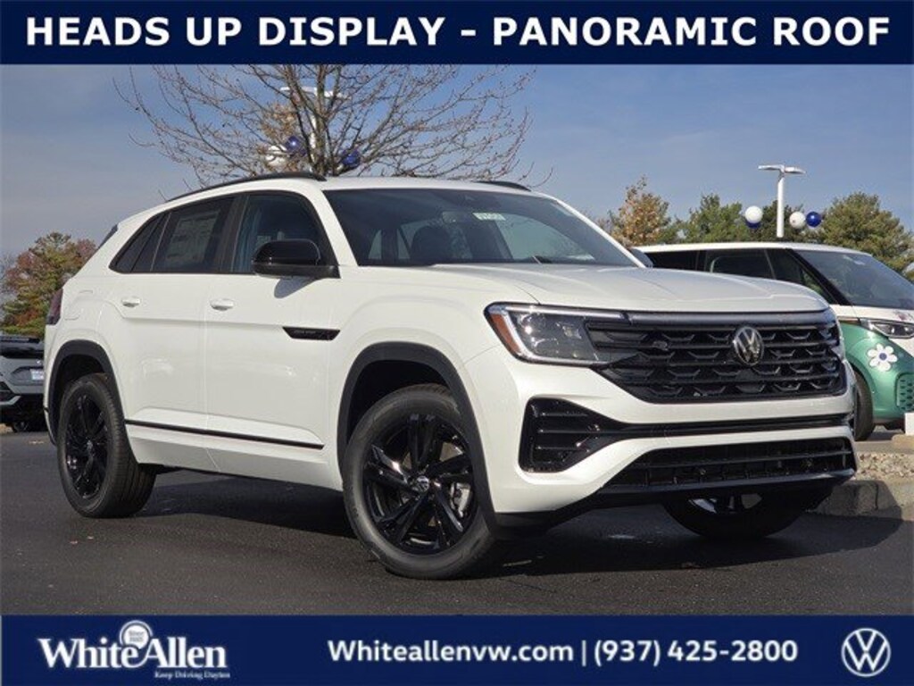 New 2026 Volkswagen Atlas Cross Sport 2.0T SEL R-Line Black SUV