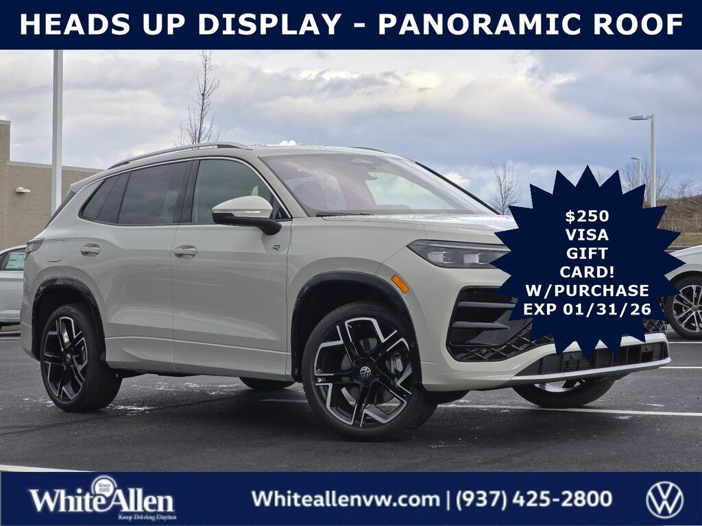 New 2026 Volkswagen Tiguan 2.0T SEL R-Line Turbo SUV