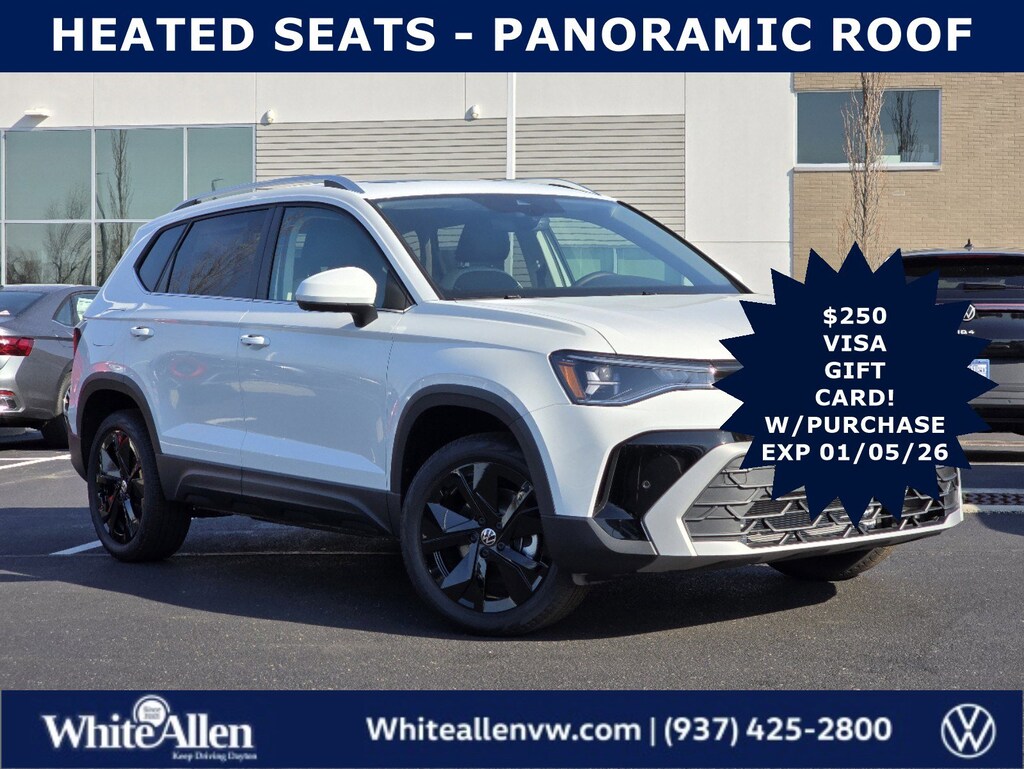New 2025 Volkswagen Taos 1.5T SE SUV