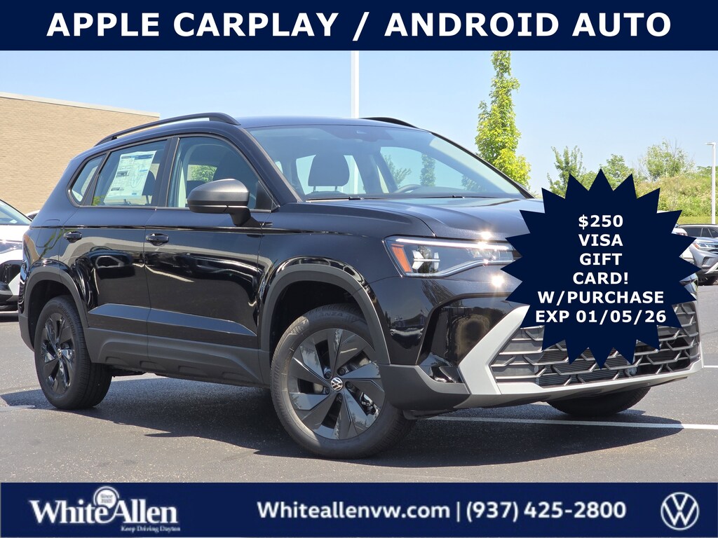New 2025 Volkswagen Taos 1.5T S SUV