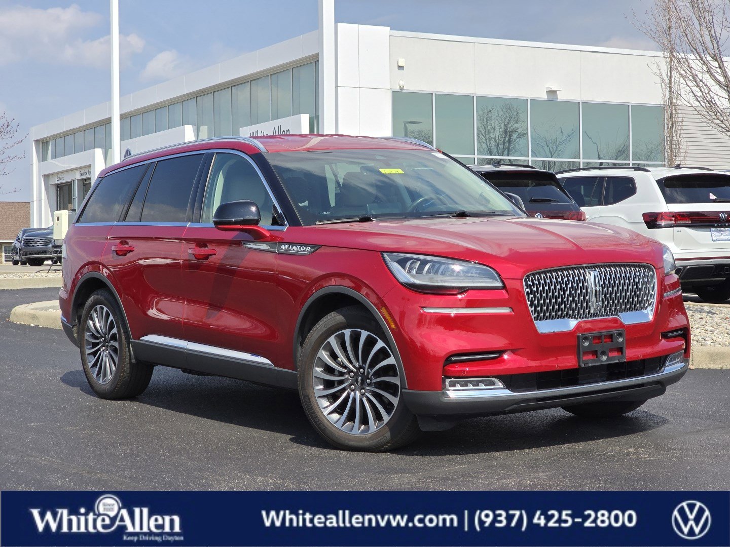 Red 2020 Lincoln Aviator Reserve RWD SUV / Crossover Rear-Wheel Drive Automatic
