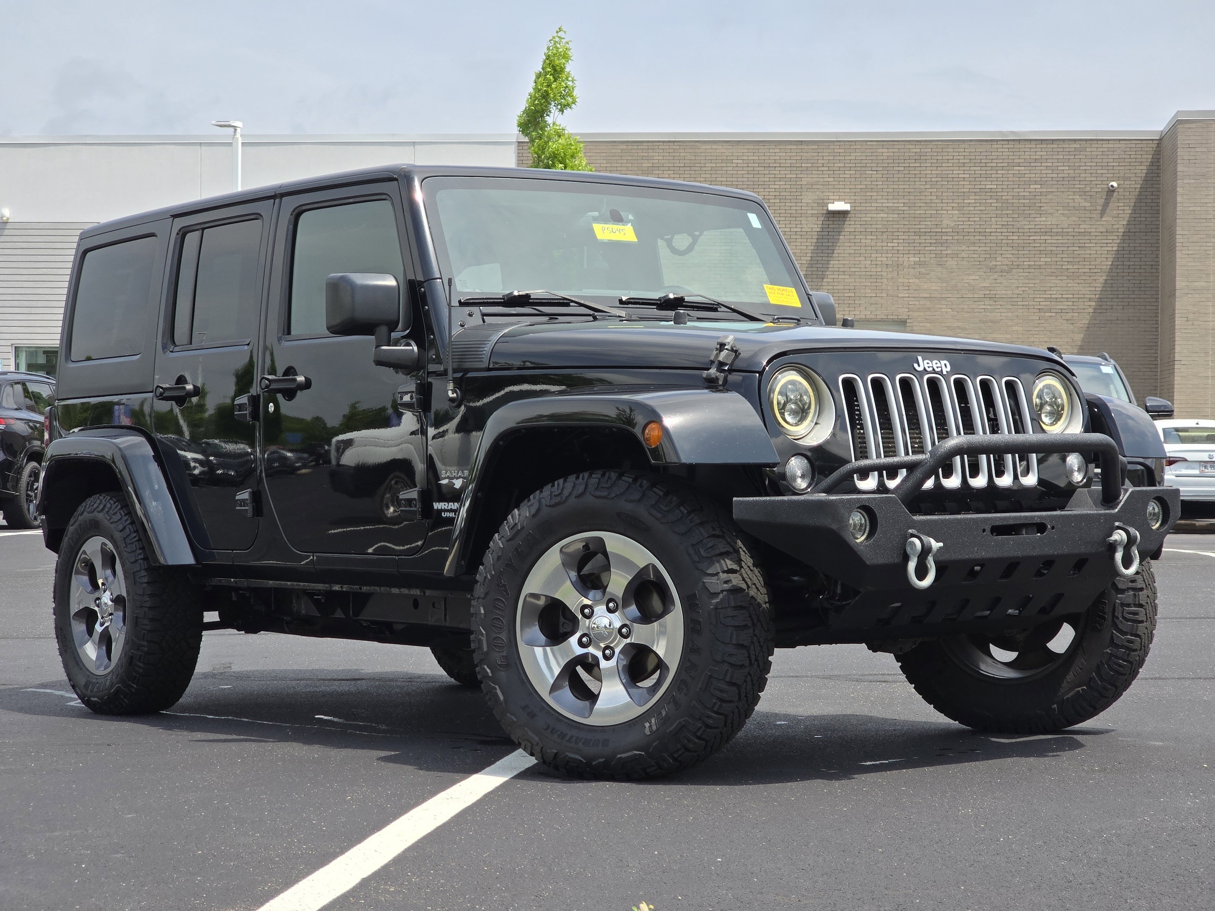 Used 2016 Jeep Wrangler Unlimited Sahara with VIN 1C4BJWEG4GL241826 for sale in Dayton, OH