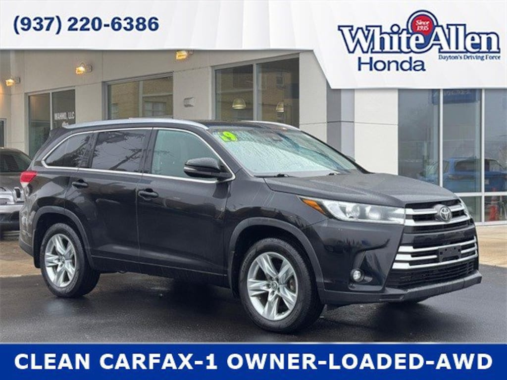 Used 2019 Toyota Highlander Limited V6 SUV