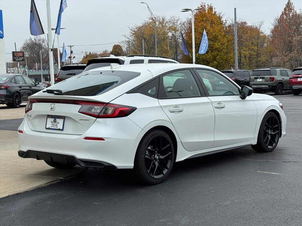 New 2025 Honda Civic Sport Hatchback