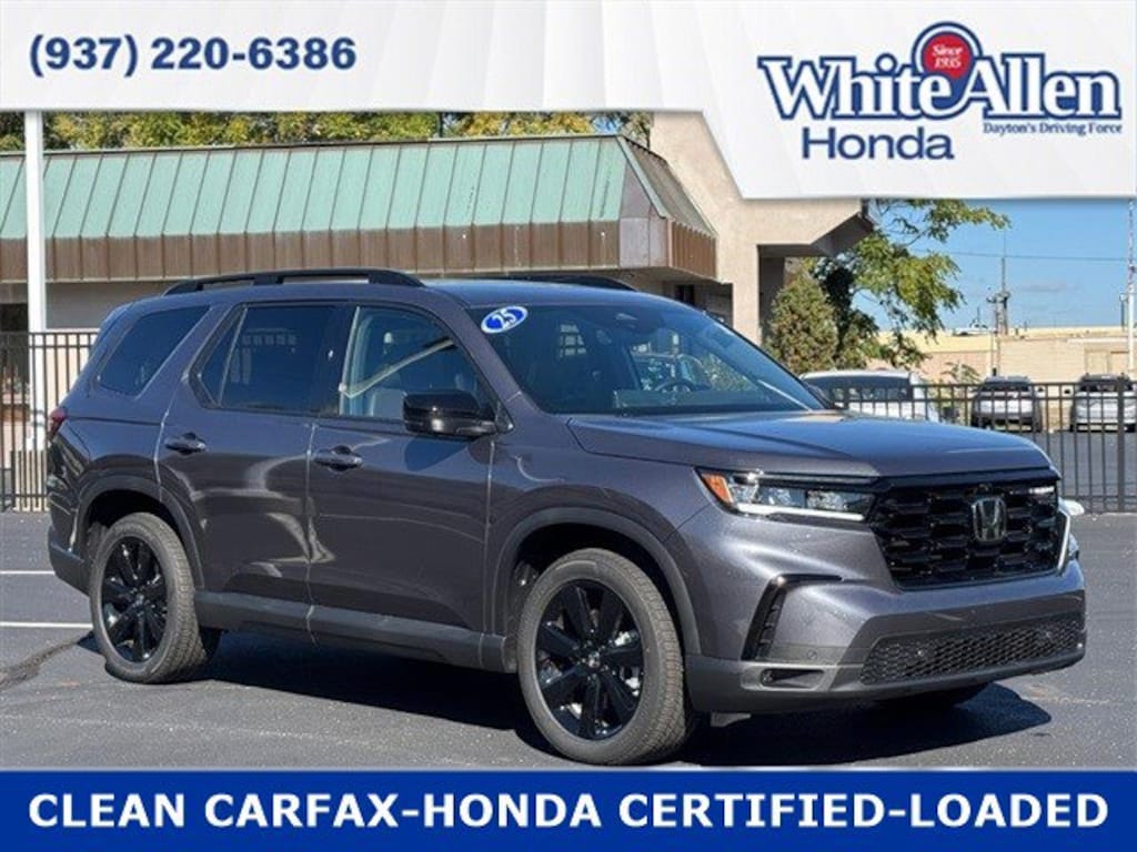 Certified 2025 Honda Pilot Black Edition SUV