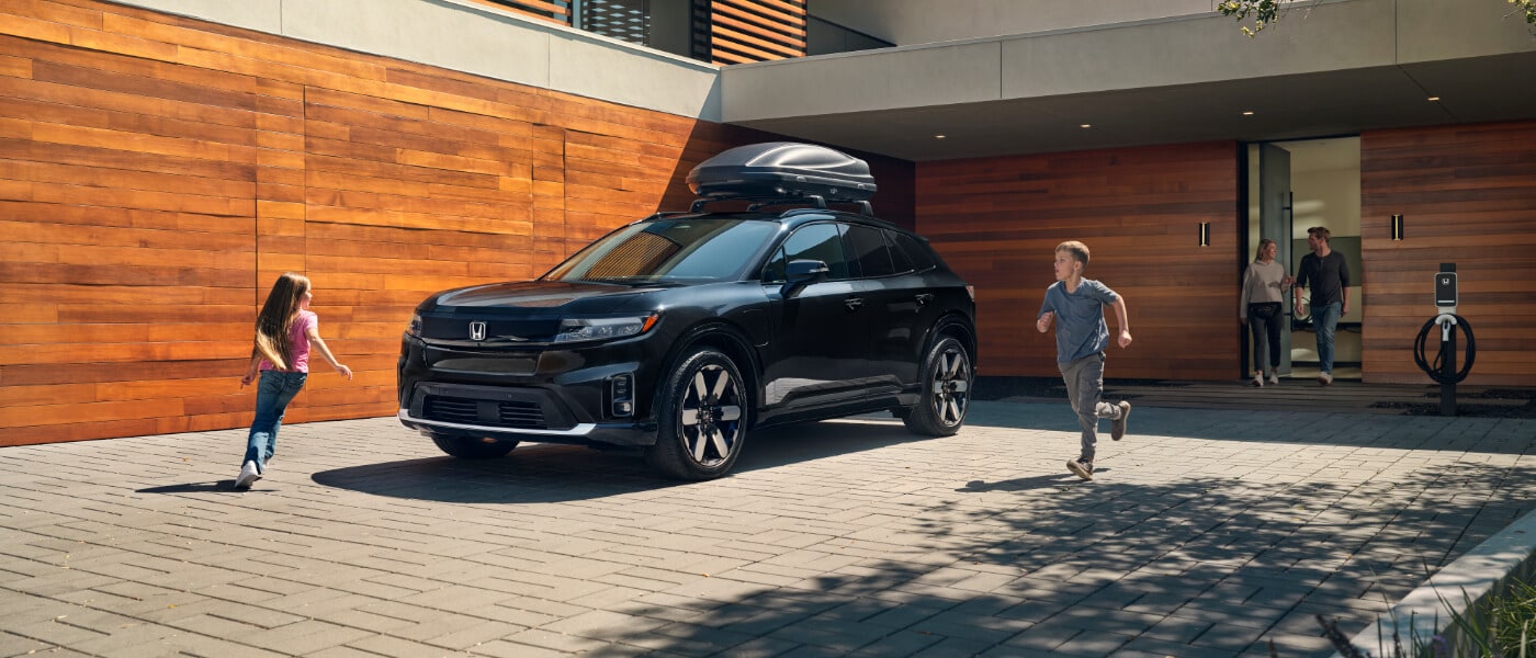 2025 Honda Prologue Exterior Parked At Home With Family