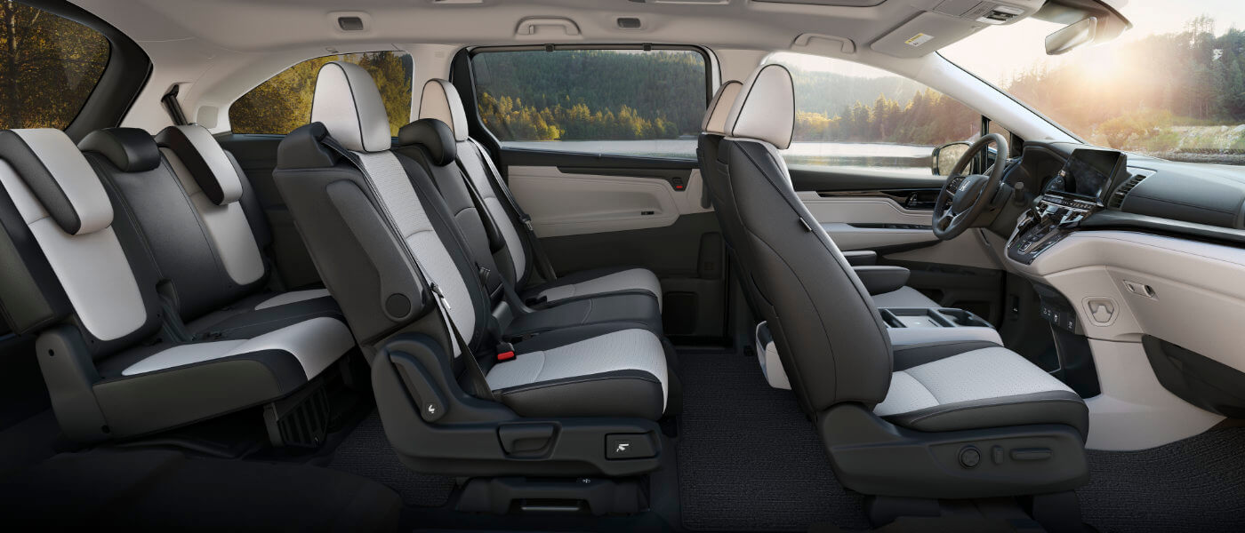 2025 Honda Odyssey Interior Seating Side Cutaway