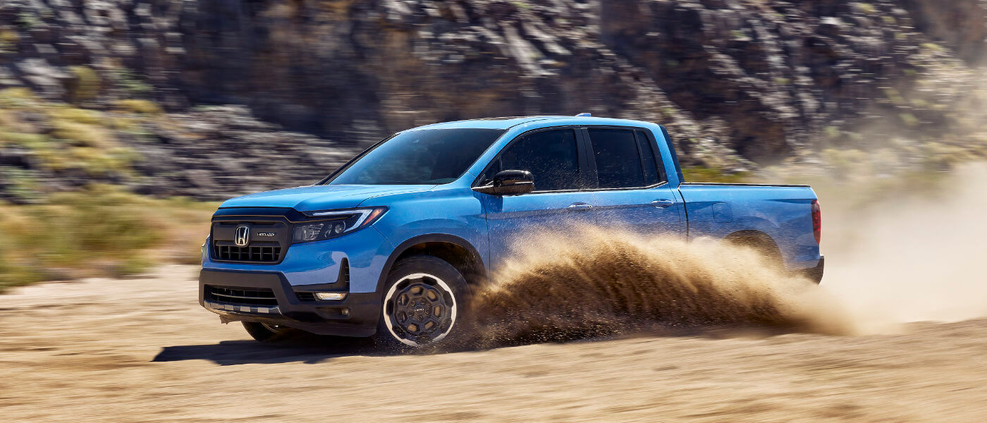 2026Honda-Ridgeline-ExteriorOffroadingInSand