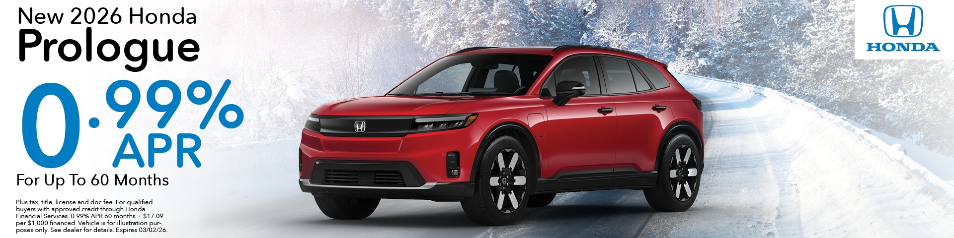 Honda Prologue | White Allen Honda