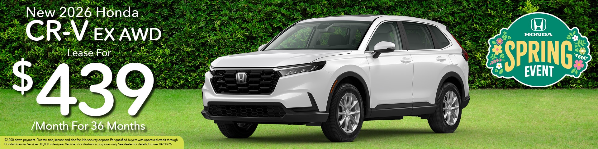 2026 Honda CR-V | White Allen Honda
