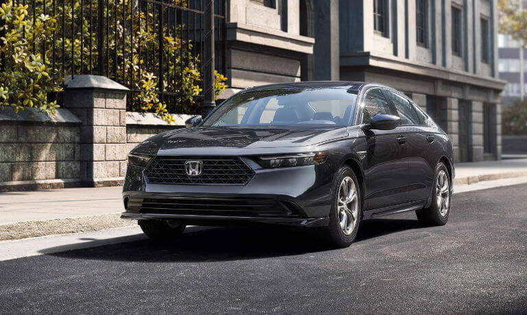 2025 Honda Accord parked on a city street