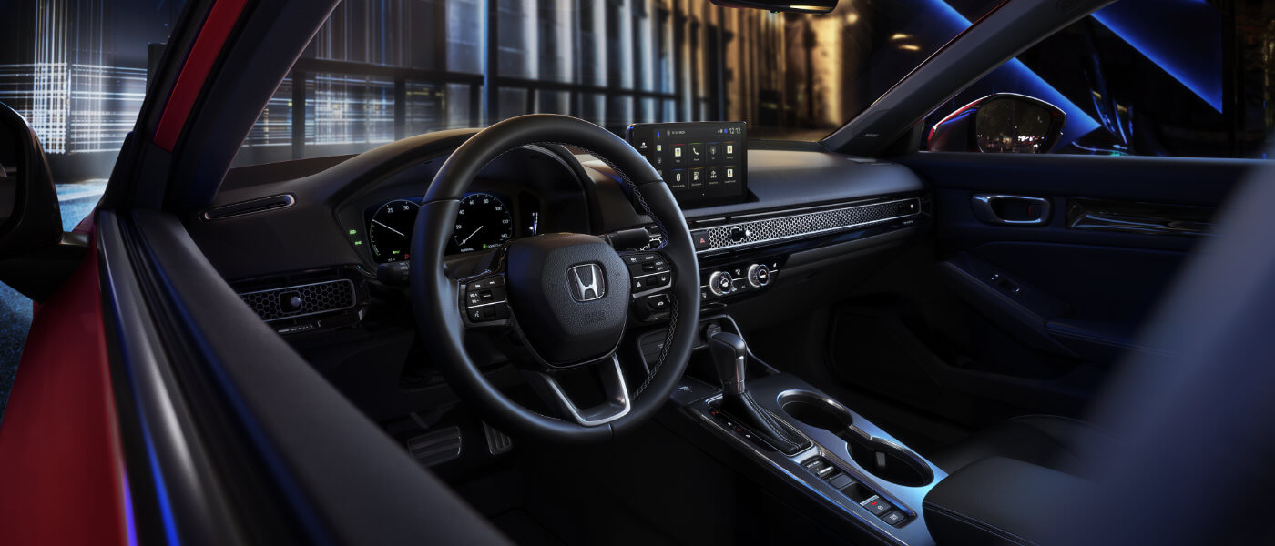 2026 Honda Civic Interior Front Seats And Wheel