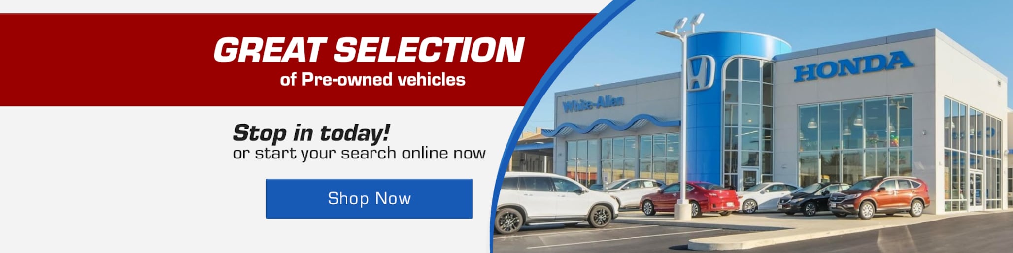 White Allen Honda New Honda Dealership in Dayton, OH