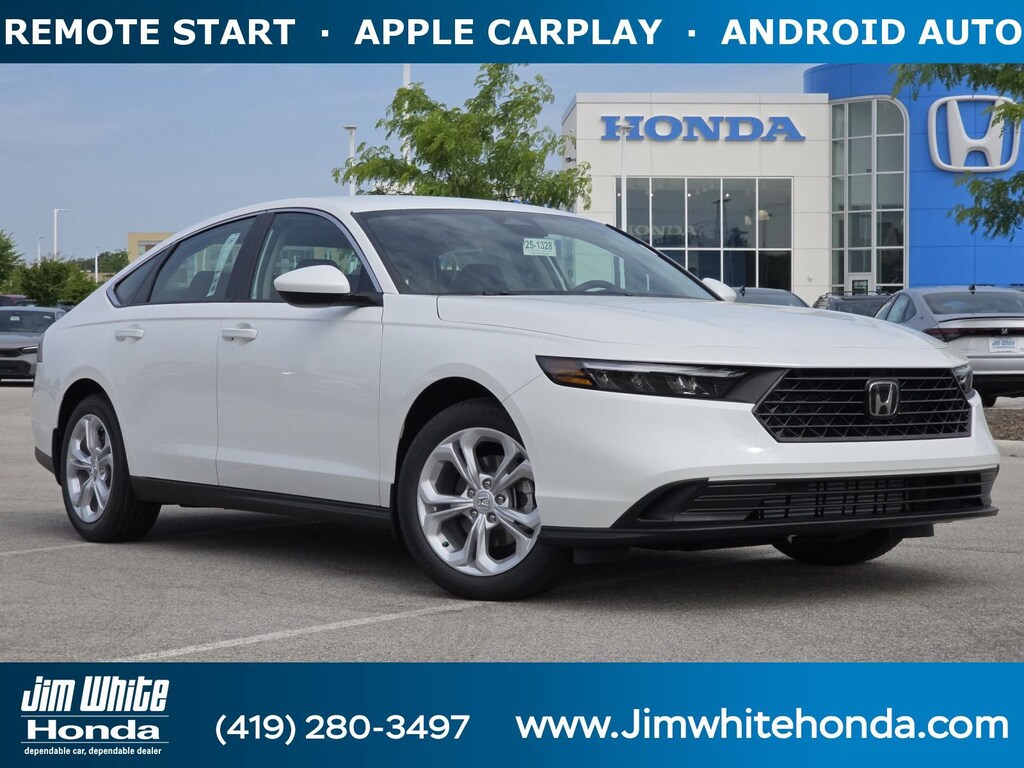 New 2025 Honda Accord LX Sedan