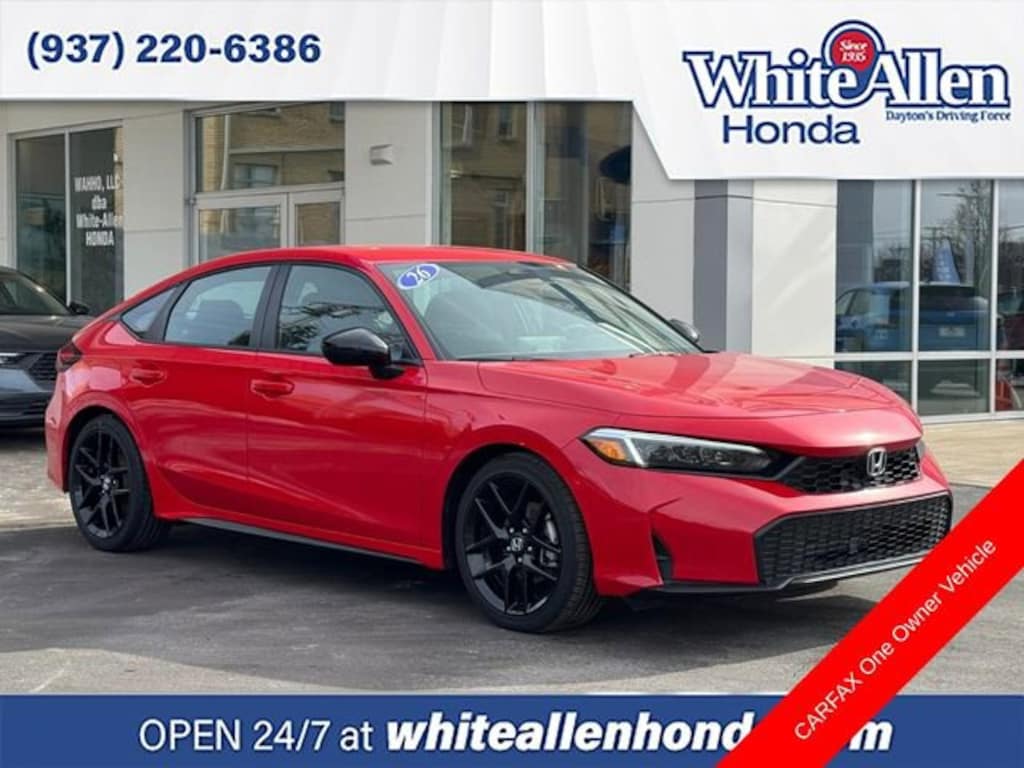 Certified 2026 Honda Civic Sport Hatchback