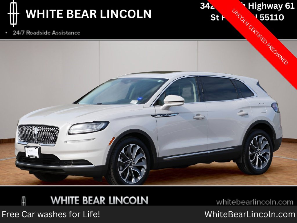 Certified 2023 Lincoln Nautilus Reserve with VIN 2LMPJ8K91PBL25495 for sale in Saint Paul, Minnesota