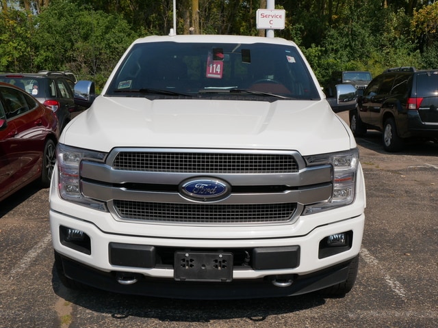 Used 2020 Ford F-150 Platinum with VIN 1FTEW1E4XLFC06160 for sale in White Bear Lake, MN