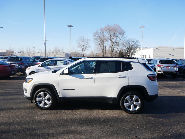 Used 2020 Jeep Compass Latitude with VIN 3C4NJDBB7LT173577 for sale in White Bear Lake, Minnesota