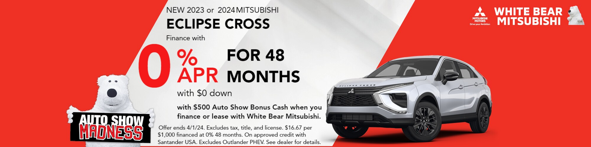 Monthly Specials White Bear Mitsubishi
