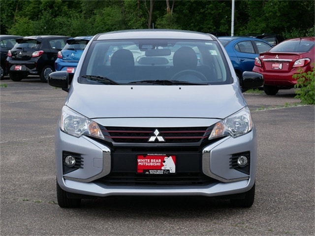 Certified 2022 Mitsubishi Mirage G4 Black Edition with VIN ML32FUFJ9NHF08285 for sale in White Bear Lake, Minnesota