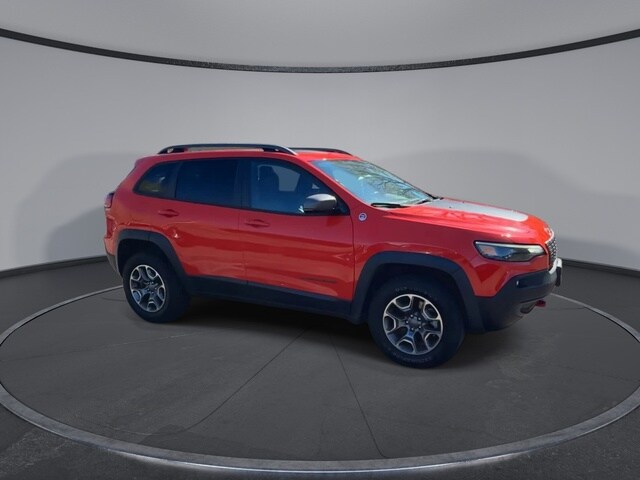 Used 2021 Jeep Cherokee Trailhawk with VIN 1C4PJMBX8MD194692 for sale in White Bear Lake, Minnesota