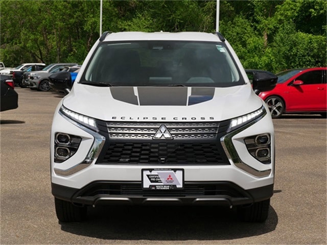 Certified 2024 Mitsubishi Eclipse Cross Black Edition with VIN JA4ATVAA1RZ058671 for sale in White Bear Lake, Minnesota