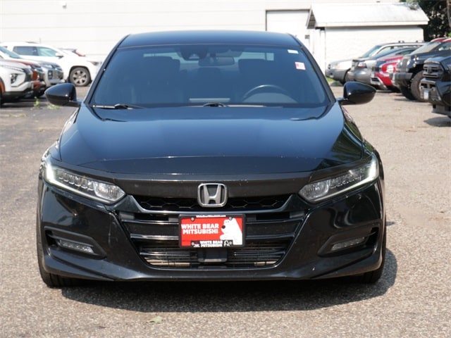 Used 2018 Honda Accord Sport with VIN 1HGCV1F38JA000976 for sale in White Bear Lake, Minnesota