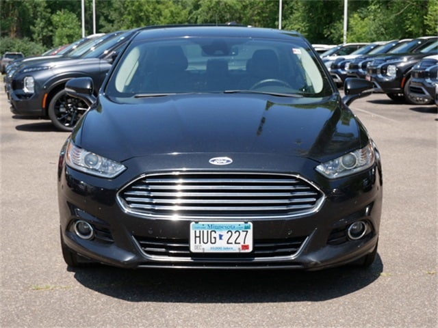 Used 2015 Ford Fusion Titanium with VIN 3FA6P0D95FR286943 for sale in White Bear Lake, Minnesota