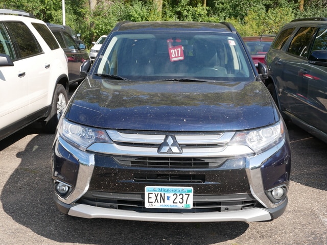 Used 2016 Mitsubishi Outlander SEL with VIN JA4AZ3A30GZ022939 for sale in White Bear Lake, Minnesota