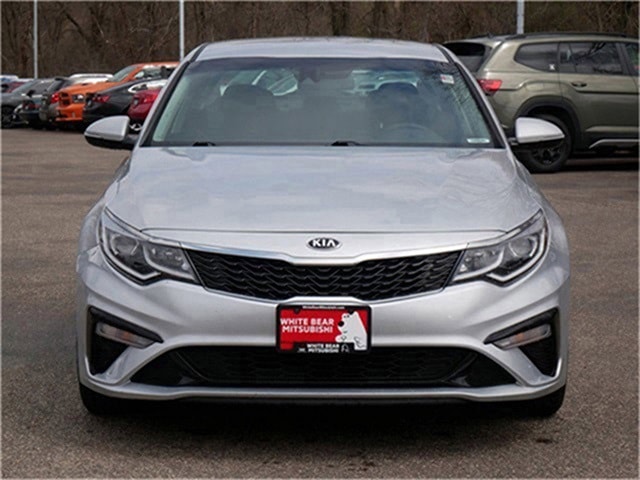 Used 2019 Kia Optima LX with VIN 5XXGT4L31KG318293 for sale in White Bear Lake, Minnesota