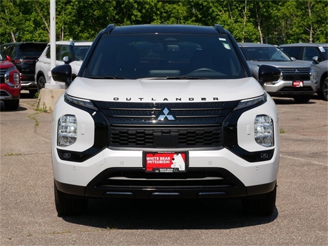 Certified 2024 Mitsubishi Outlander Plug-in Hybrid SEL Black Edition with VIN JA4T5WA95RZ056243 for sale in White Bear Lake, Minnesota