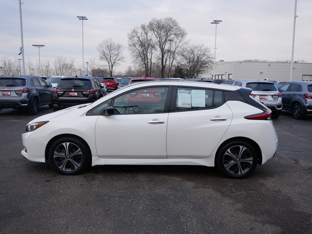Used 2022 Nissan LEAF SV Plus with VIN 1N4BZ1CV3NC557881 for sale in White Bear Lake, MN