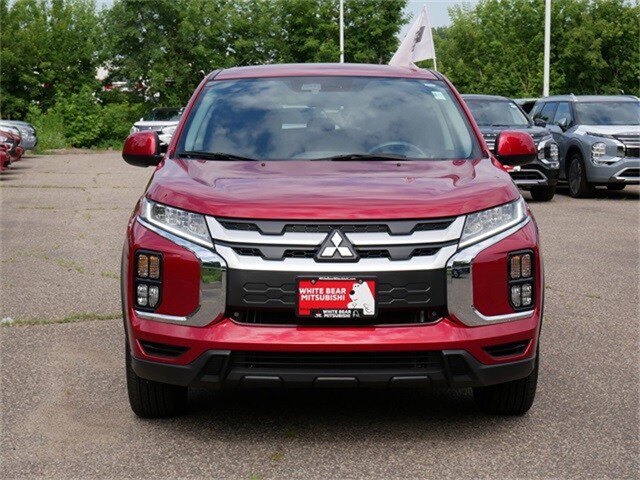Certified 2022 Mitsubishi Outlander Sport ES with VIN JA4ARUAU1NU004037 for sale in White Bear Lake, Minnesota
