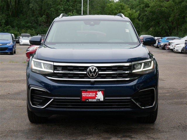 Used 2021 Volkswagen Atlas SEL Premium R-Line with VIN 1V2FR2CAXMC538417 for sale in White Bear Lake, Minnesota