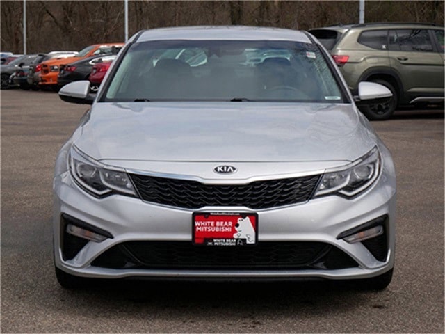 Used 2019 Kia Optima LX with VIN 5XXGT4L31KG318293 for sale in White Bear Lake, Minnesota
