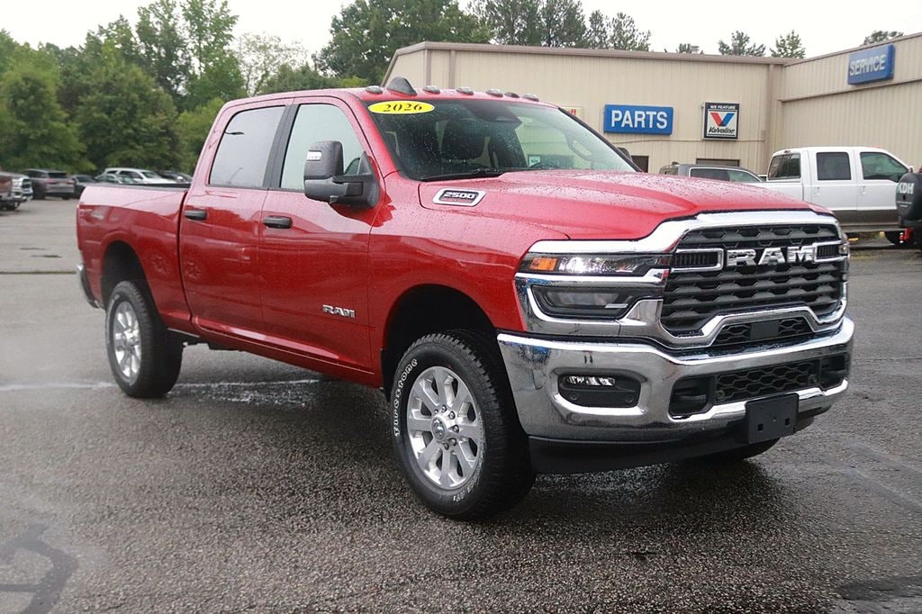 New 2026 Ram 2500 BIG HORN CREW CAB 4X4 6'4 BOX Pickup