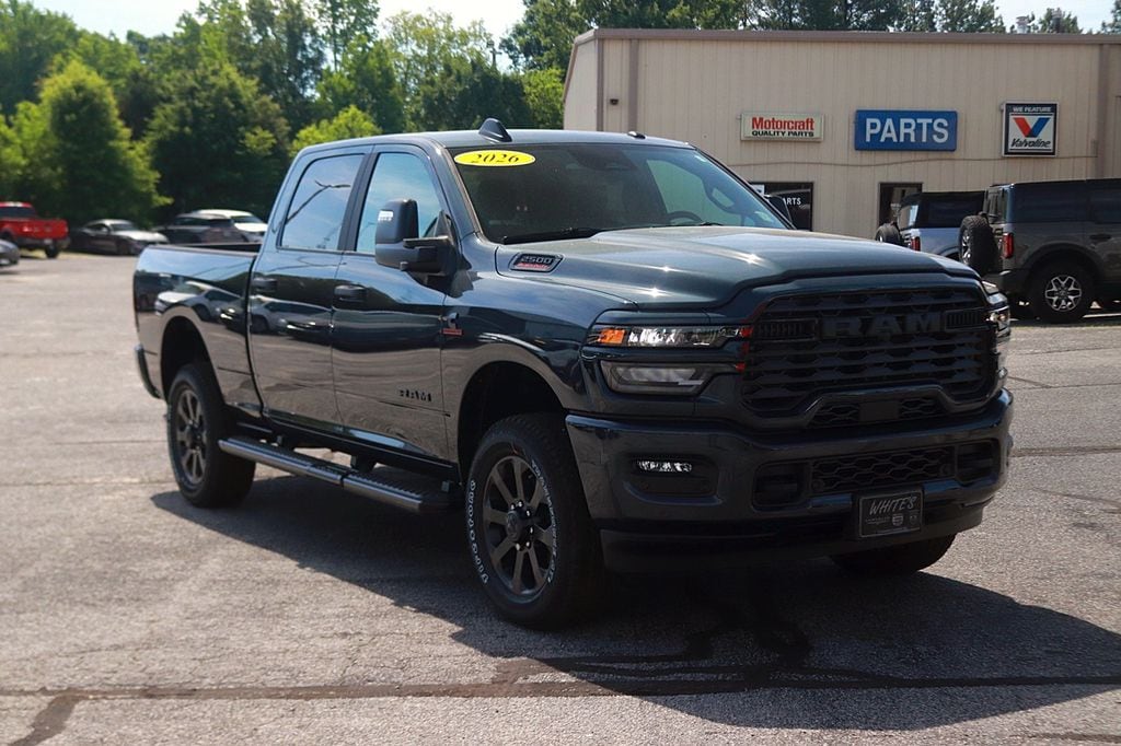 New 2026 Ram 2500 BIG HORN CREW CAB 4X4 6'4 BOX Pickup