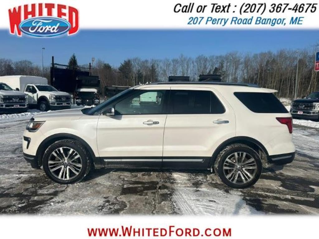 Used 2018 Ford Explorer Platinum SUV