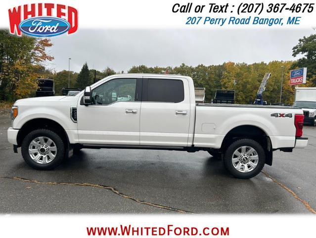 Used 2018 Ford F-250 Super Duty Platinum with VIN 1FT7W2B64JEB55116 for sale in Bangor, ME