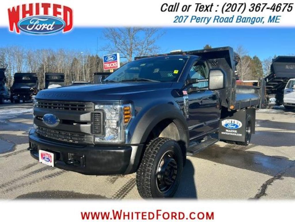 Used 2018 Ford F-550 Chassis Cab XL Chassis Truck