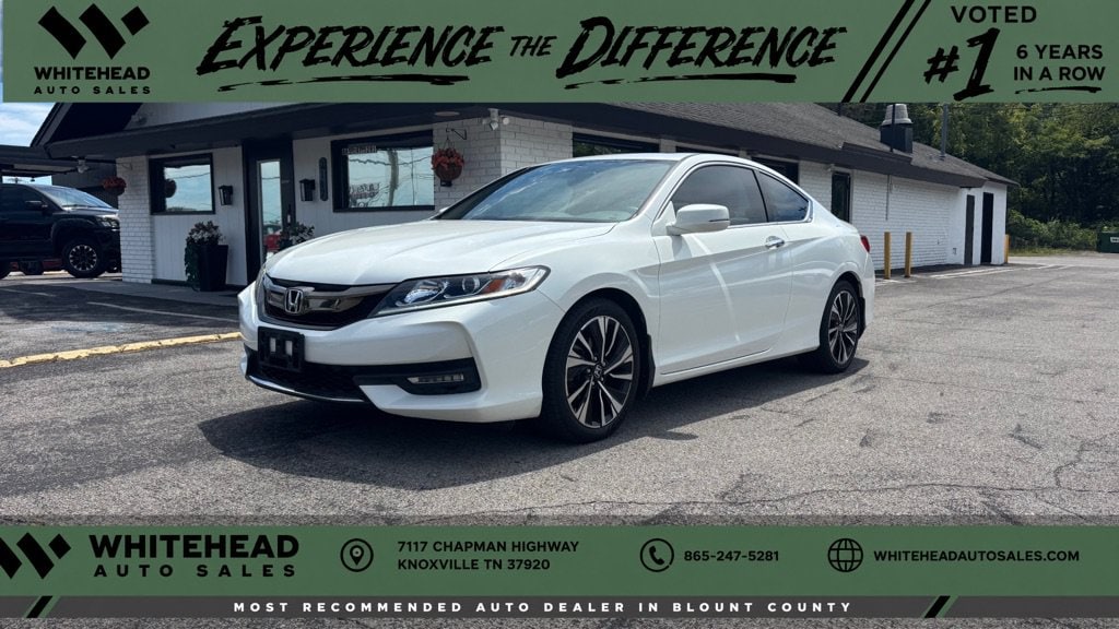 Used 2017 Honda Accord EX-L V6 Coupe