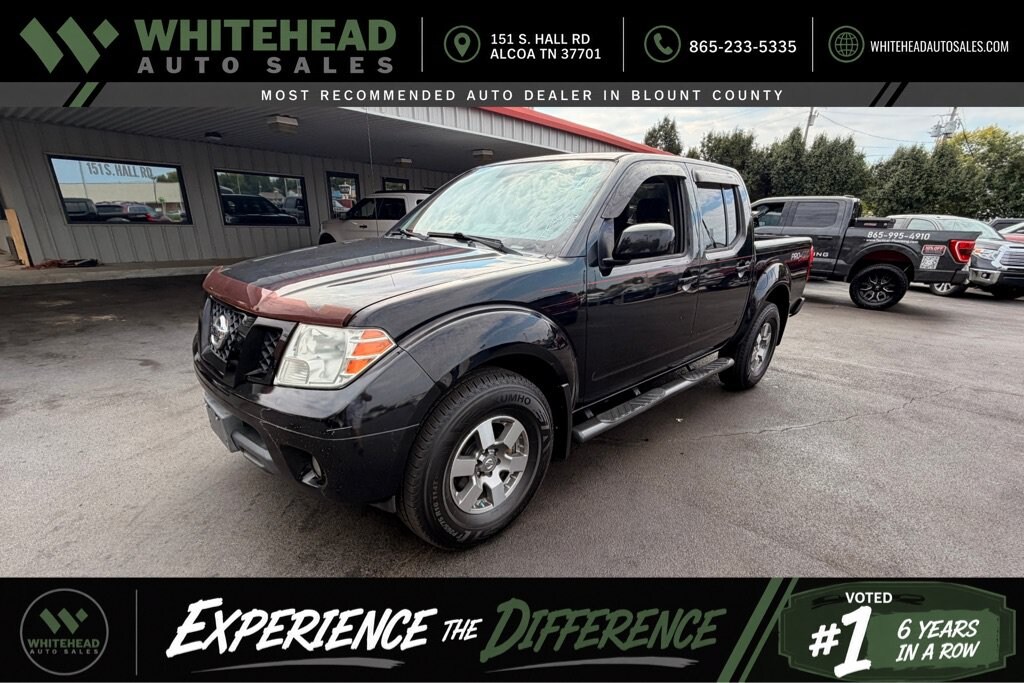 Used 2012 Nissan Frontier PRO-4X Crew Cab 4x4 Truck Crew Cab