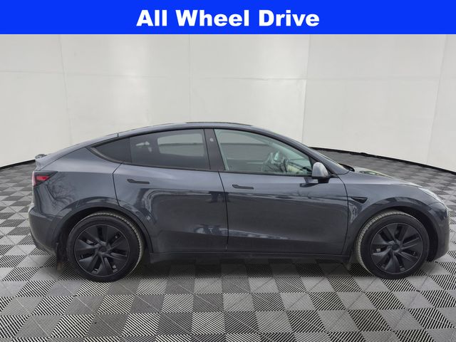 Used 2025 Tesla Model Y Long Range with VIN 7SAYGDEE7SA342415 for sale in Hartford, VT