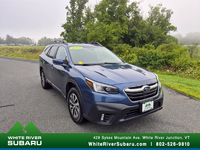 Used 2021 Subaru Outback Premium with VIN 4S4BTADC0M3196466 for sale in Hartford, VT
