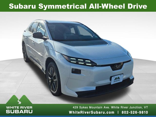 Cosmic White Pearl 2026 Subaru Solterra Premium AWD SUV / Crossover All-Wheel Drive 1-Speed Automatic
