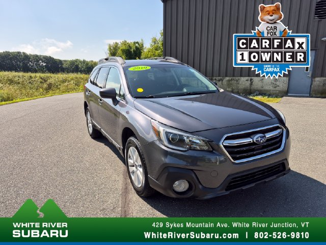 Used 2019 Subaru Outback Premium with VIN 4S4BSAFC5K3376426 for sale in Hartford, VT